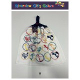 Crochet Top Hand Towel / Tea Towel - Farm Animals Crochet Top Hand Towel / Tea Towel - Farm Animals